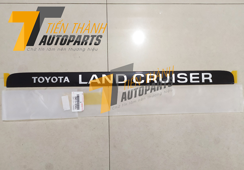 Chữ LandCruiser cửa hậu land FZJ80 1997
