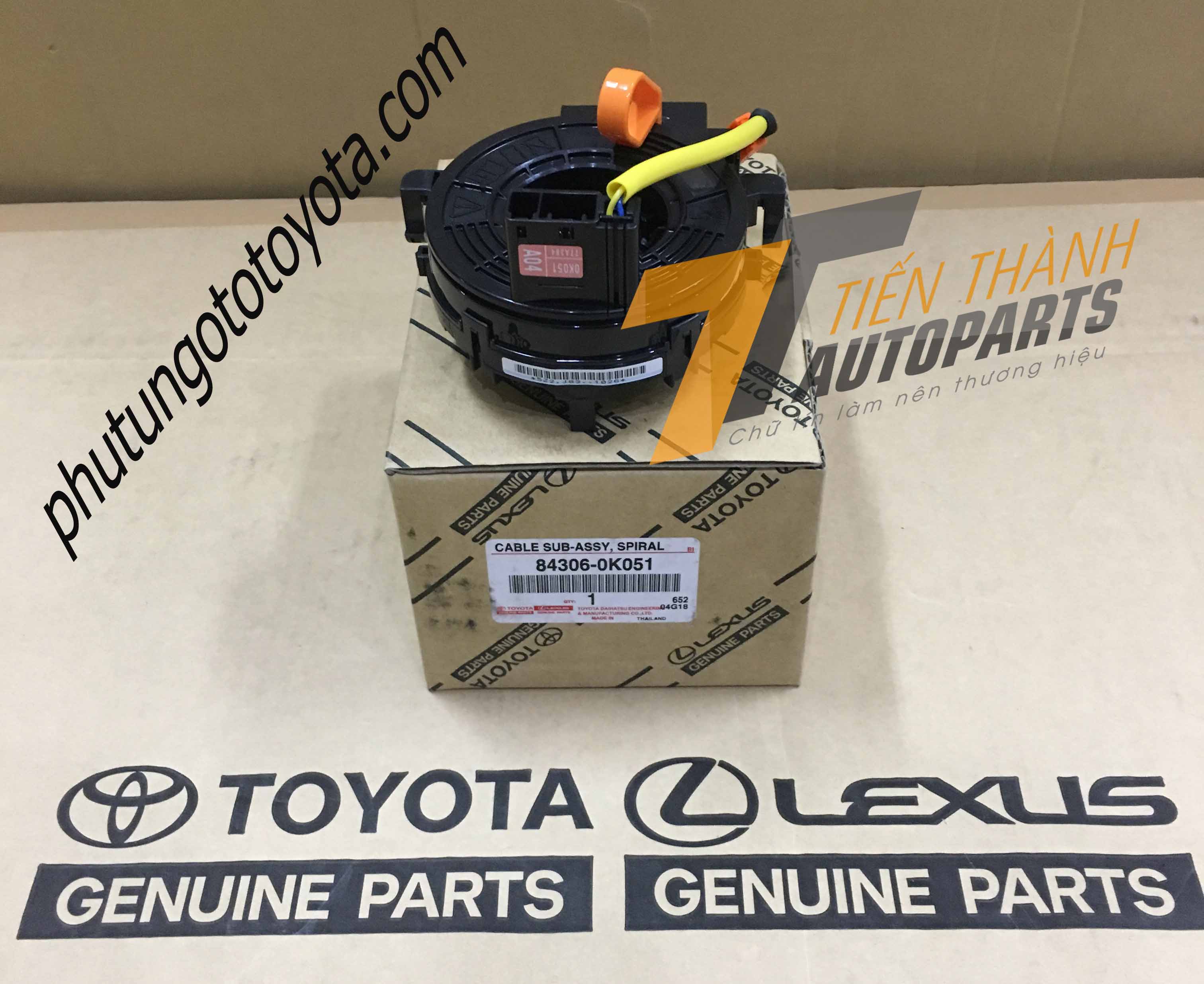 Cuộn điện còi Altis - Vios E 2014 -Yaris-Camry 2.0 -Hilux-Fortuner