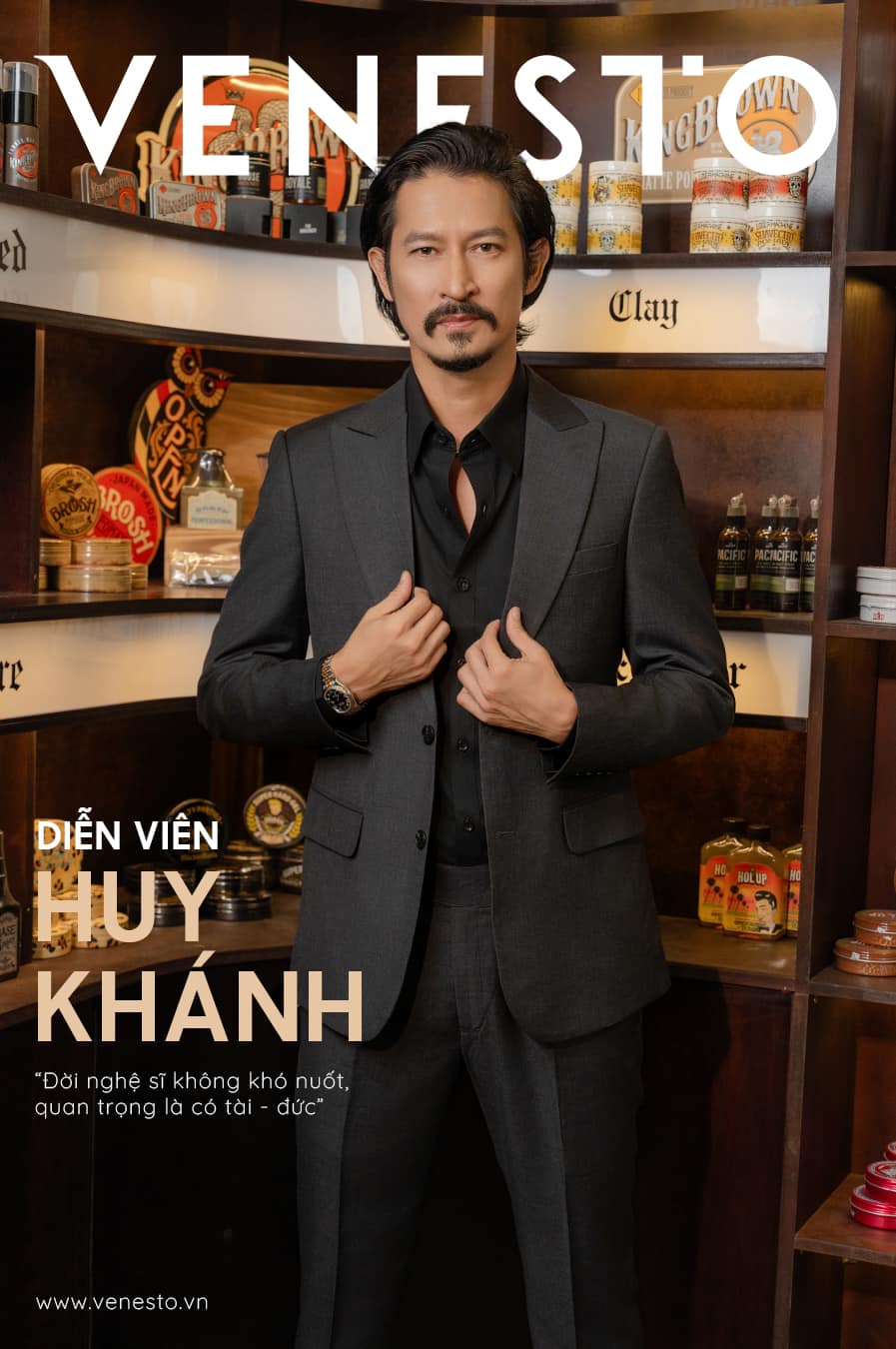 Vest Premium diễn viên Huy Khánh