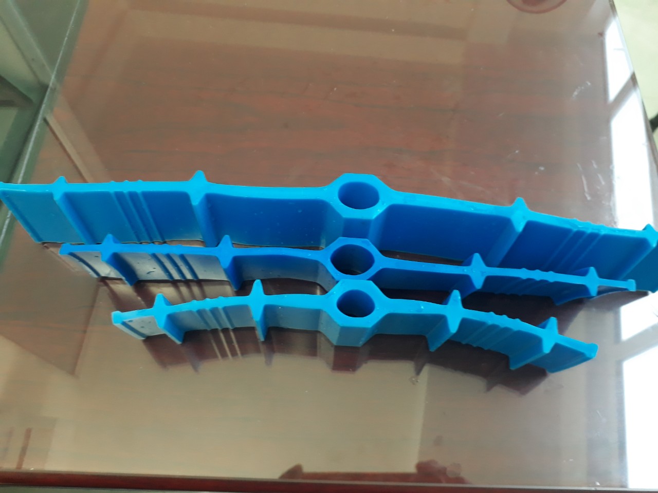 Băng cản nước PVC dạng O màu xanh dương