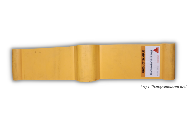 Sika Waterbar O-25 DWall: Băng cản nước PVC đàn hồi