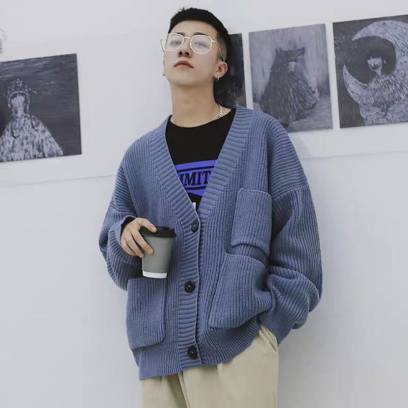 Hoá sao Hàn với mẫu áo khoác len nam