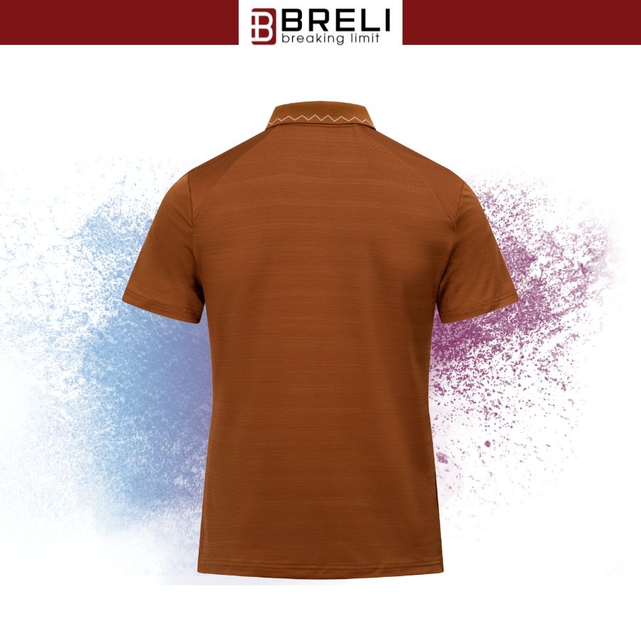 Áo thun nam thể thao Breli - BAS2334-OR