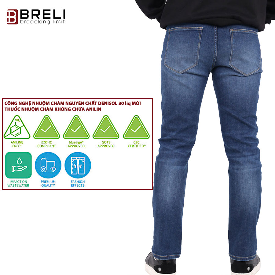 Quần Jean nam Breli - BJD2247-ME