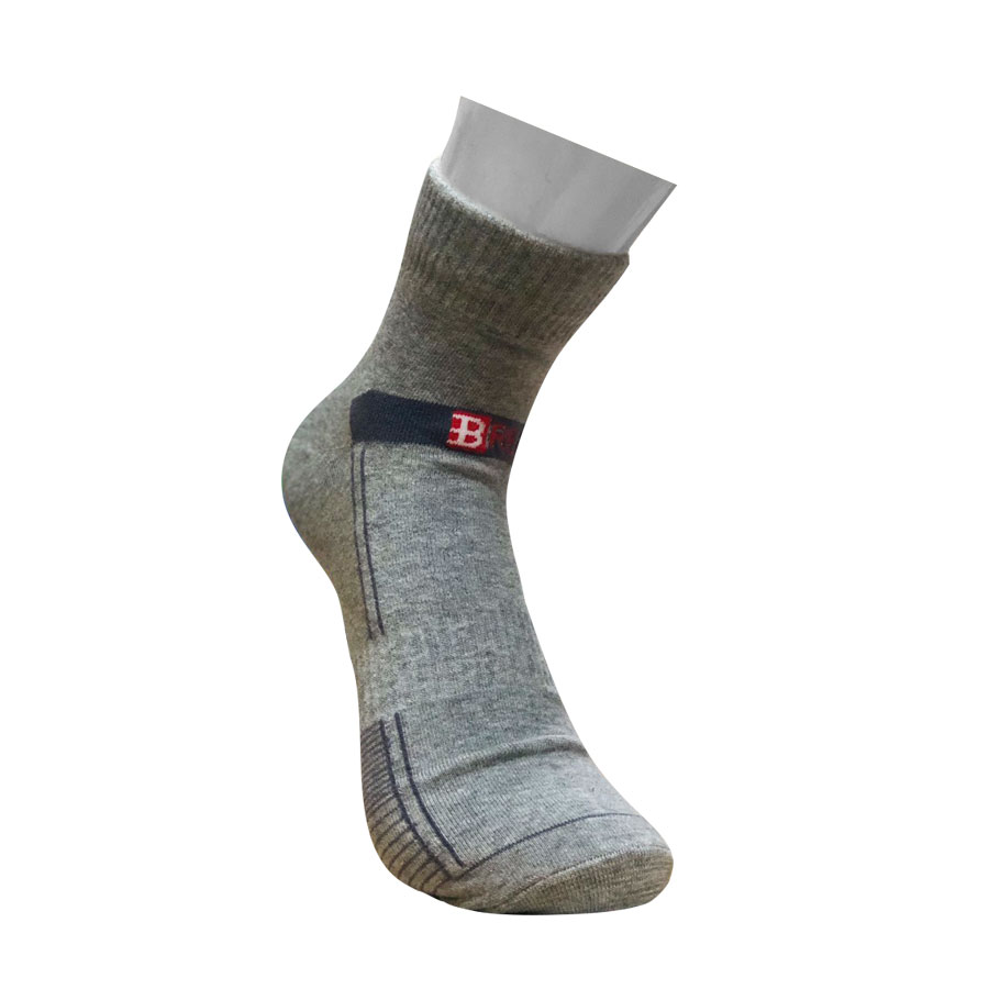 Tất thể thao nam Breli - BTF2019-LGR (Xám)