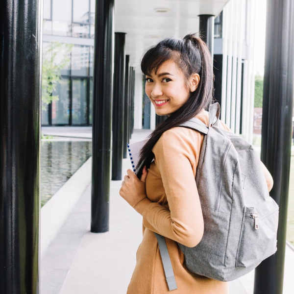 Balo màu pastel thời trang cho nữ du lịch