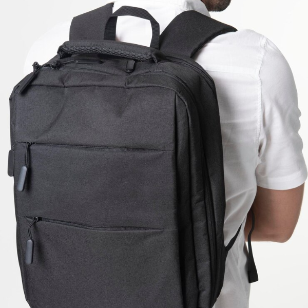 Balo vải dù siêu nhẹ có khóa kéo ẩn và ngăn bí mật chống trộm