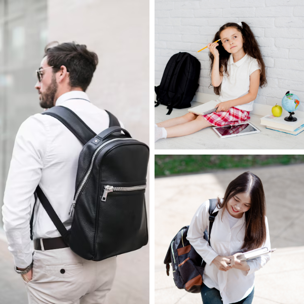 Sinh viên và dân văn phòng sử dụng balo laptop siêu nhẹ