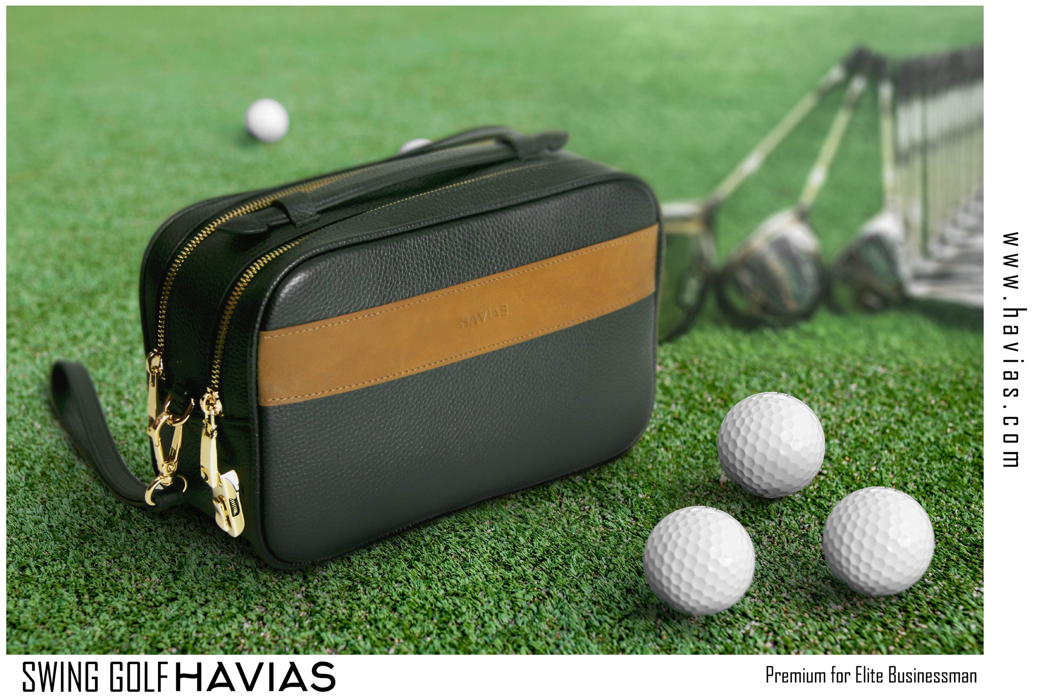 Clutch da bò 2 khóa mã số SWING Golf HAVIAS