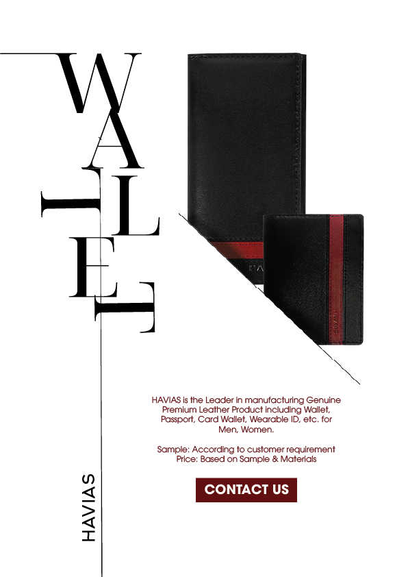 HAVIAS chuyên sản xuất ví da; túi xách với đa dạng mẫu mã, đáp ứng tất cả nhu cầu sử dụng của khách hàng.
