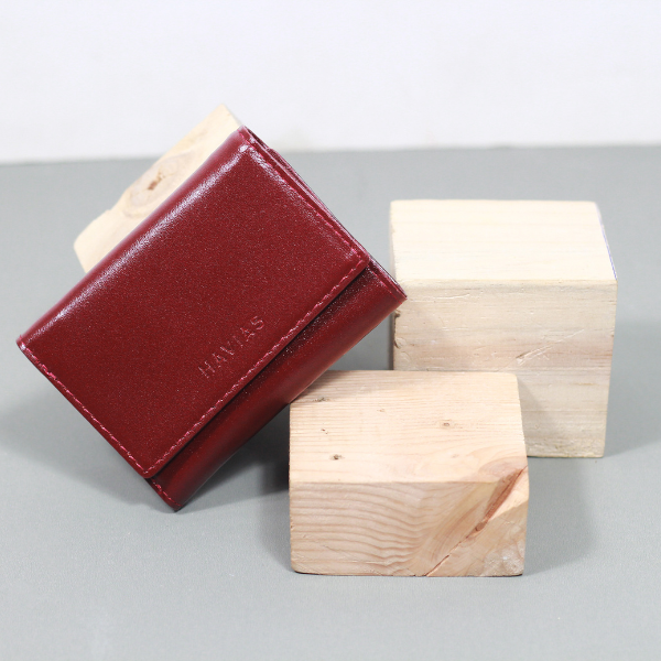 Ví da nữ phong cách tối giản nhỏ gọn