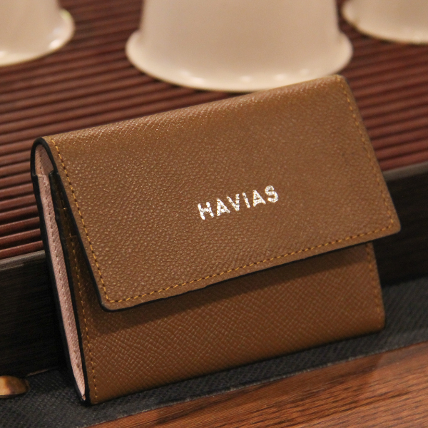 Ví nữ da thật dáng basic sang trọng cho phụ nữ công sở