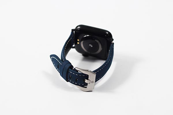 dây đồng hồ apple watch series 5 44mm vintage havias màu xanh
