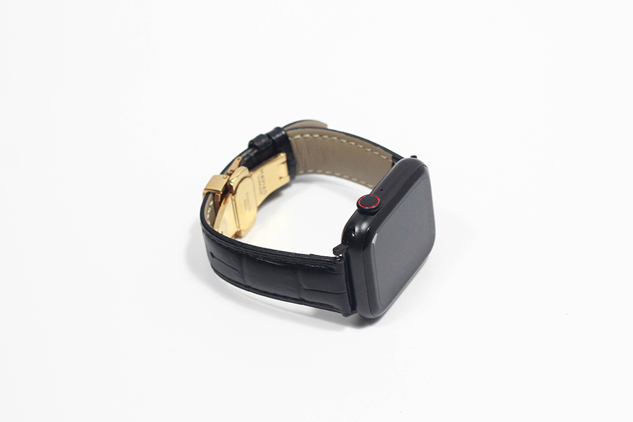 dây đồng hồ thông minh apple watch lux8 havias màu đen