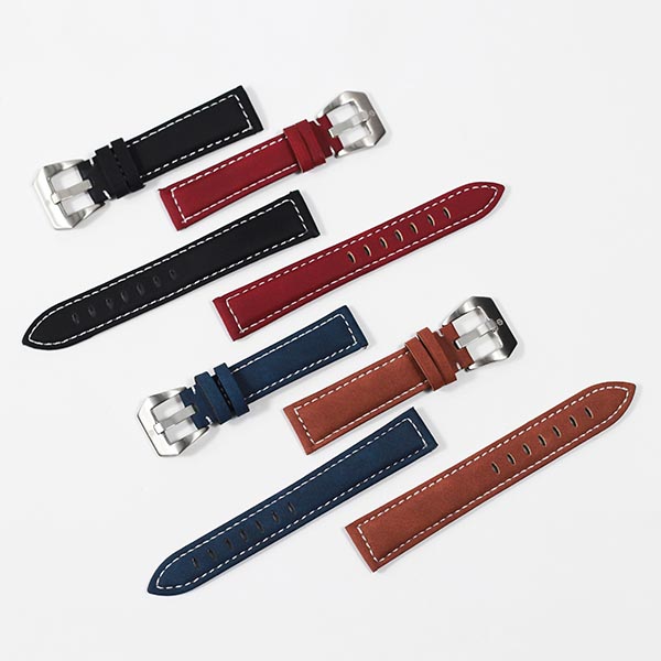 dây đồng hồ da lộn thật havias vintage
