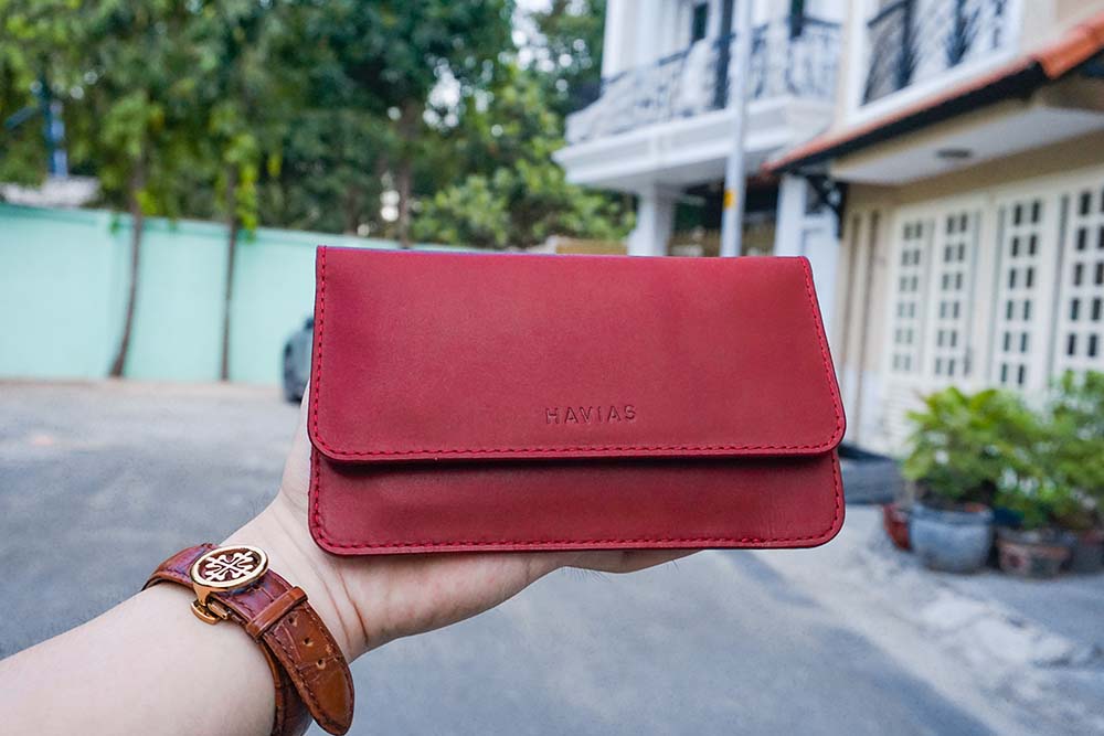 Da Handcrafted The Momo2 Đỏ Nâu