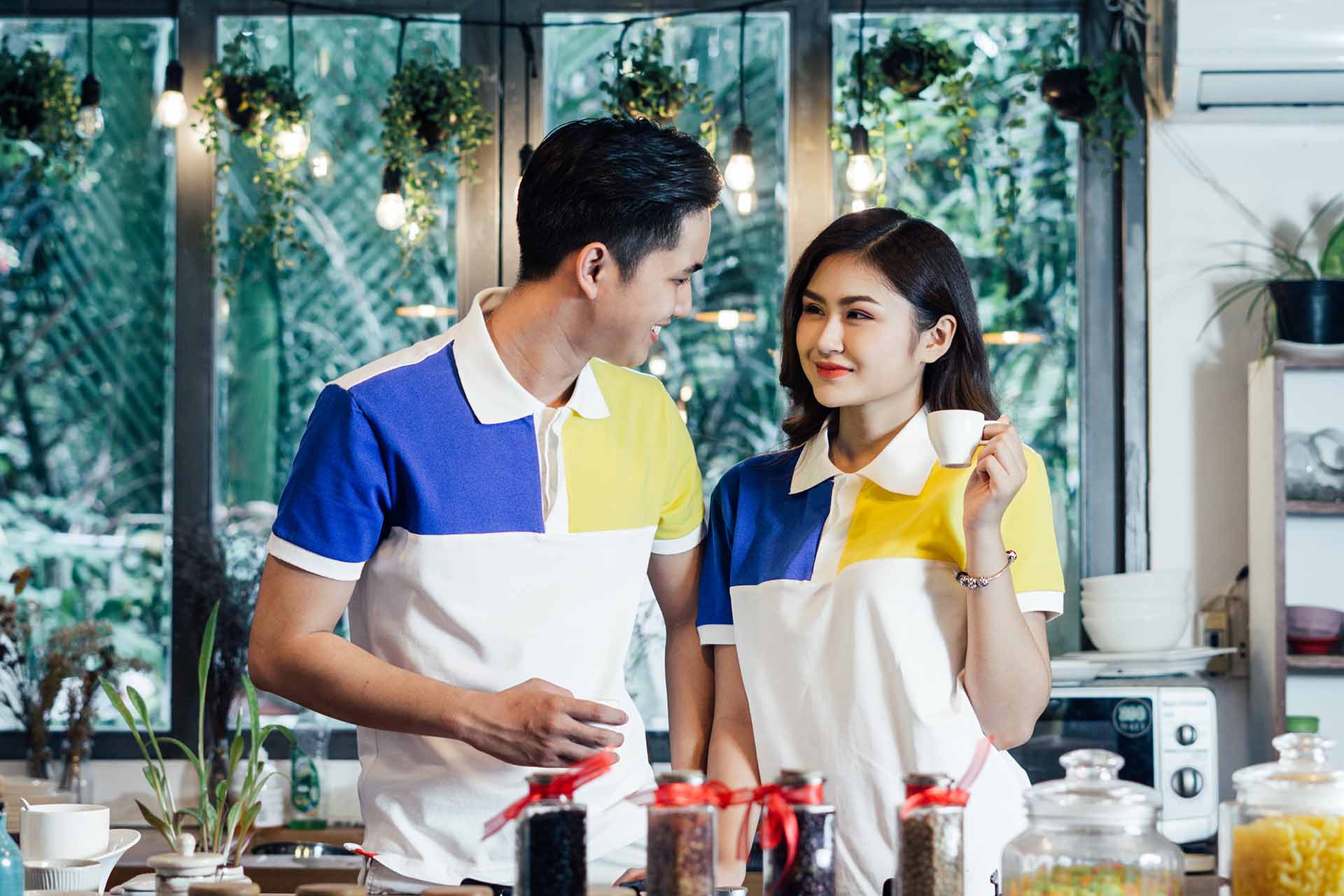 Áo Thun cặp đôi couple cao cấp HAVIAS