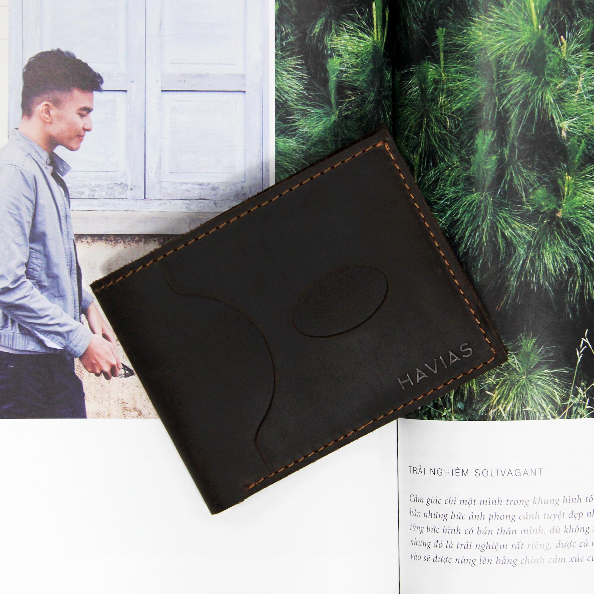 Ví Da Eros Handcrafted Wallet