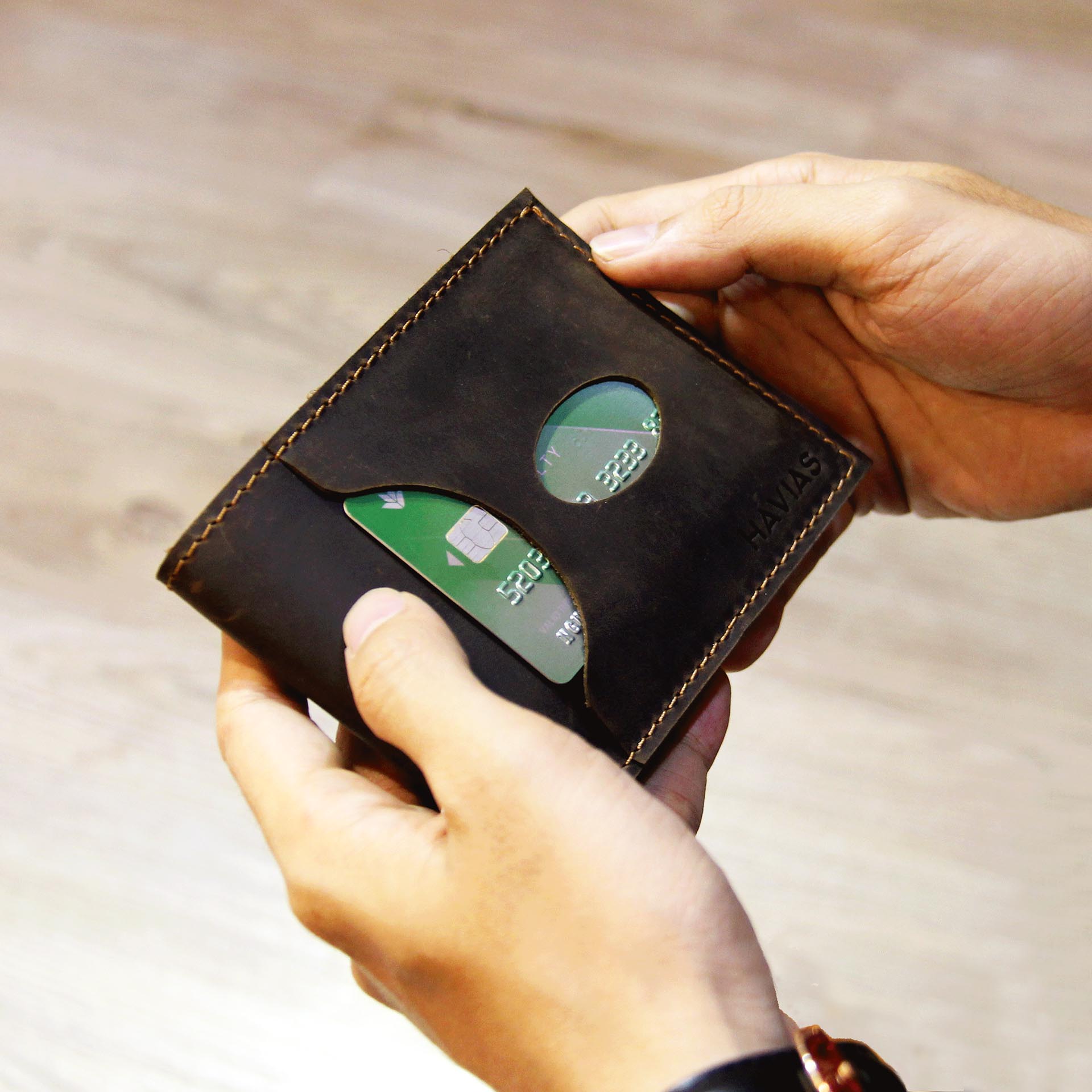 Ví Da Eros Handcrafted Wallet