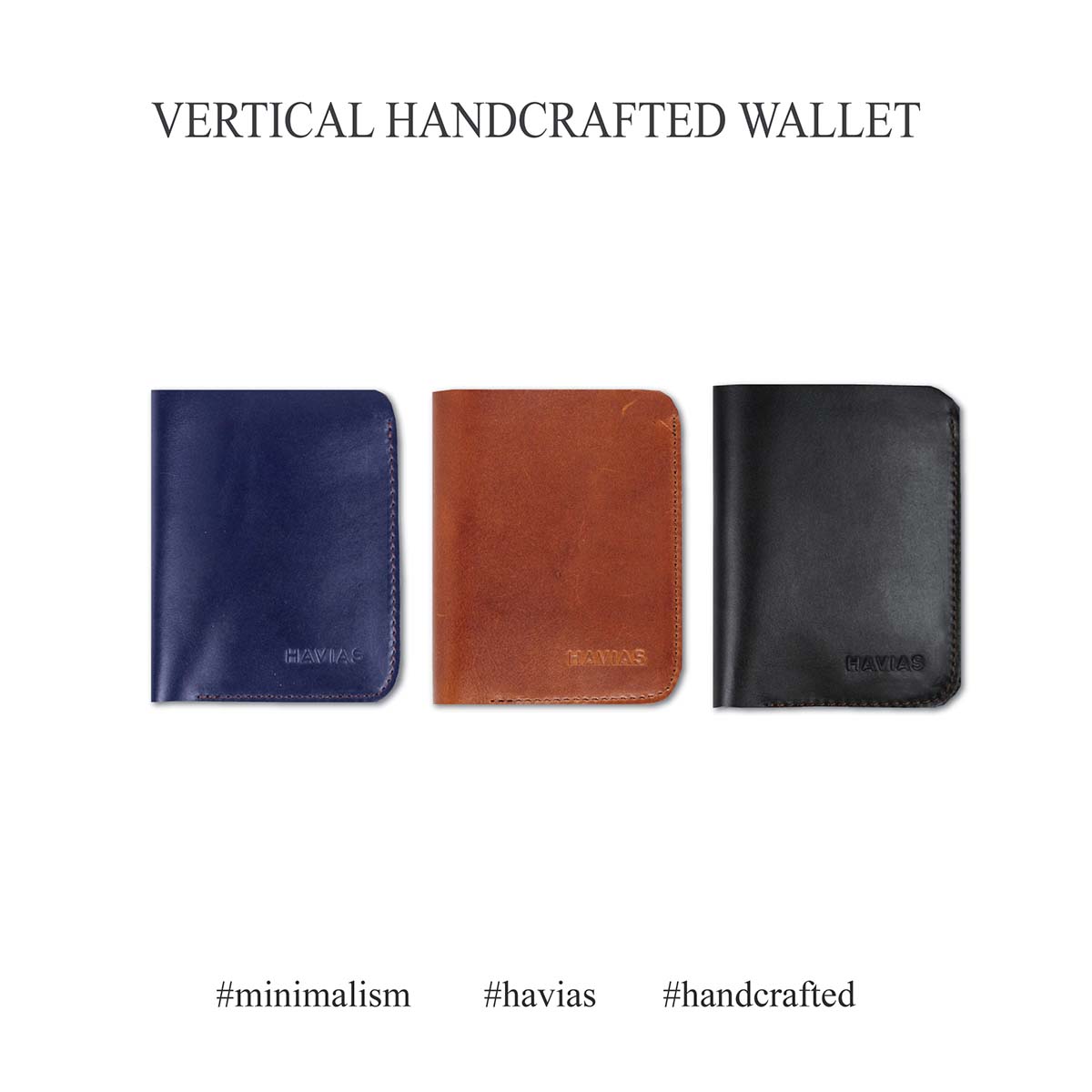 Ví đứng Vertical Handcrafted Wallet
