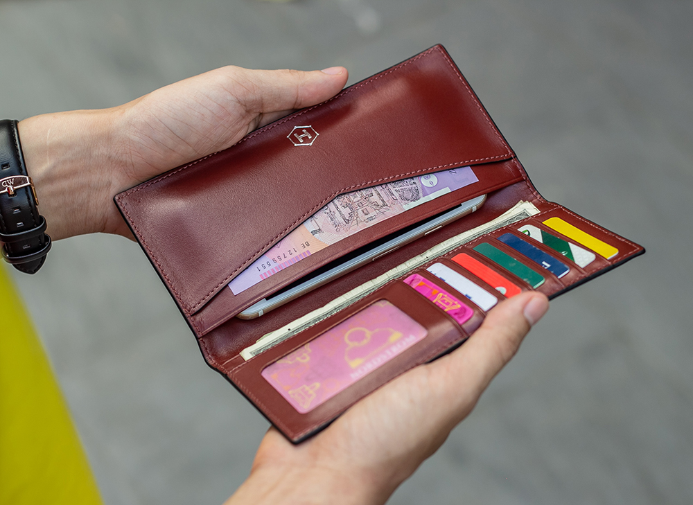 ví da nam havias 2020 màu đỏ