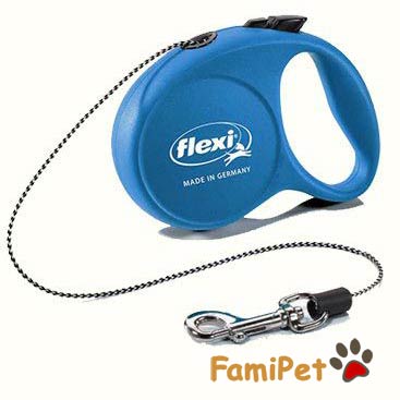 Dây Dắt Tự Động Cho Chó Dưới 8Kg Flexi Fun Màu Xanh