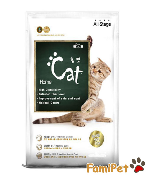 Thức ăn khô cho mèo Hàn Quốc Home Cat