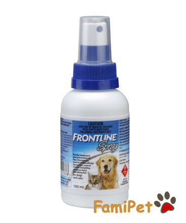 Thuốc Xịt Ve Rận Cho Chó Mèo Frontline Spray 100ml