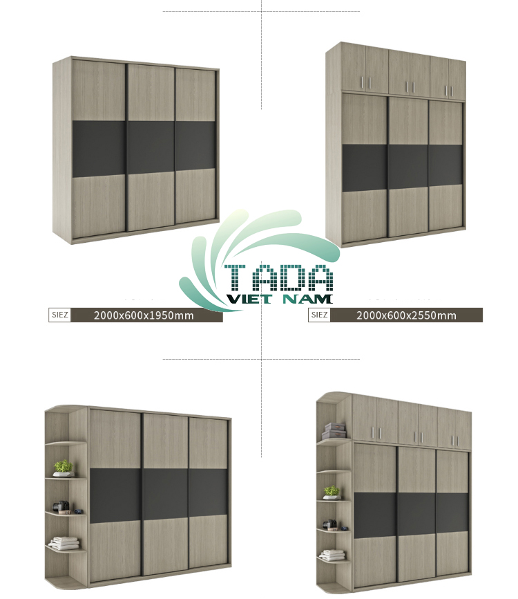 Kích thước tủ quần áo tiêu chuẩn