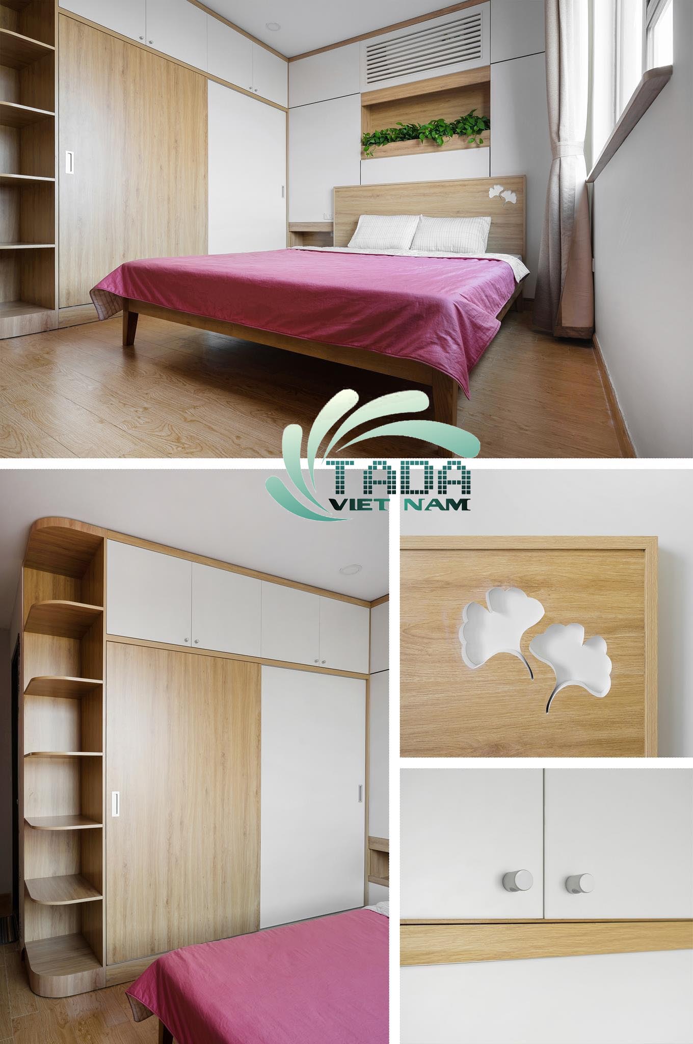 Trang trí phòng ngủ 18m2 tại Hà Nội 