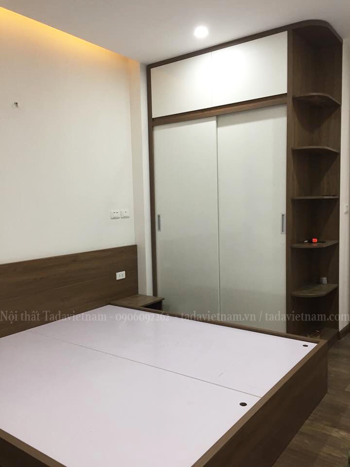 Hình ảnh thực tế công trình giường tủ