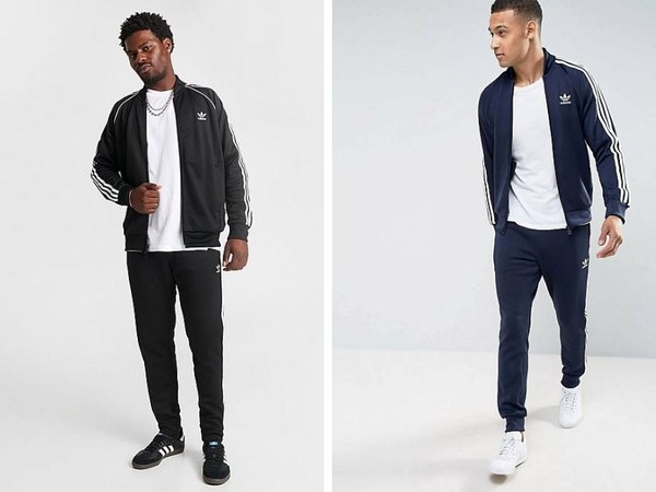 Phối giày Adidas với bộ đồ thể thao