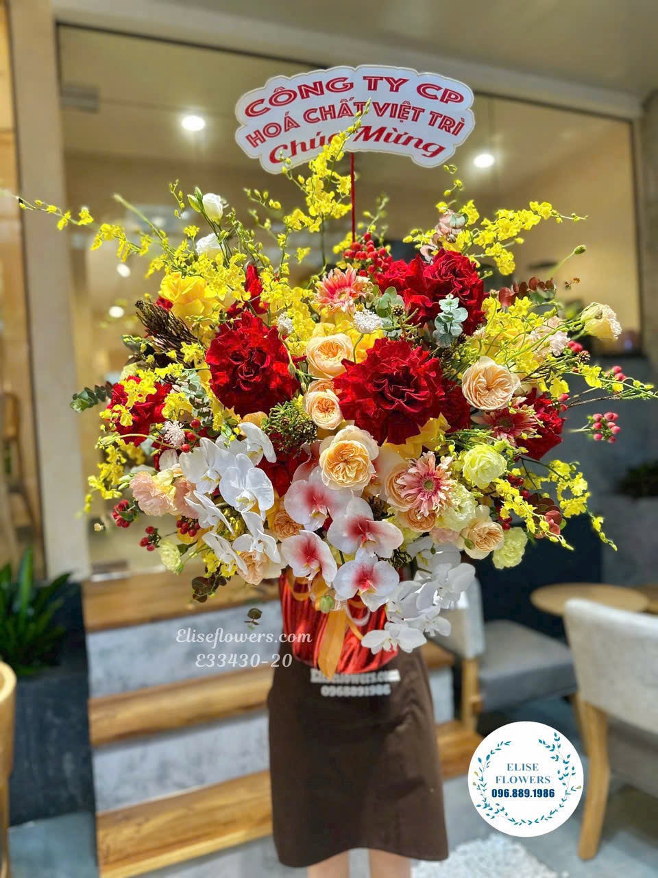 Mua hoa kỷ niệm thành lập công ty cao cấp ở HÀ NỘI. Dịch vụ điện hoa kỷ niệm thành lập công ty Hà Nội