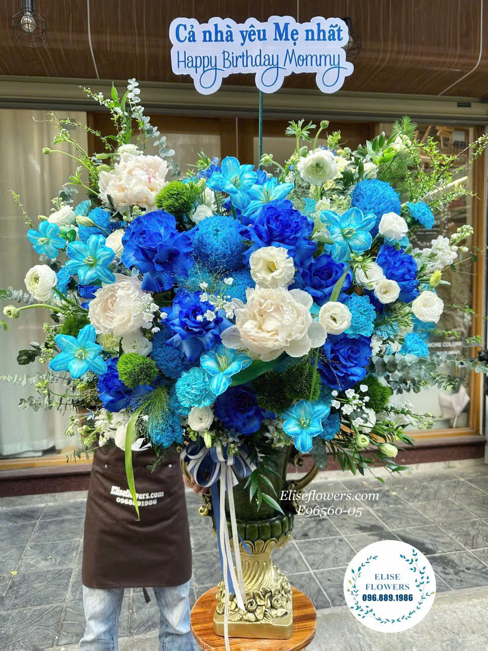 Bình hoa tặng sinh nhật sếp đẹp. Đặt mua bình hoa sinh nhật sếp