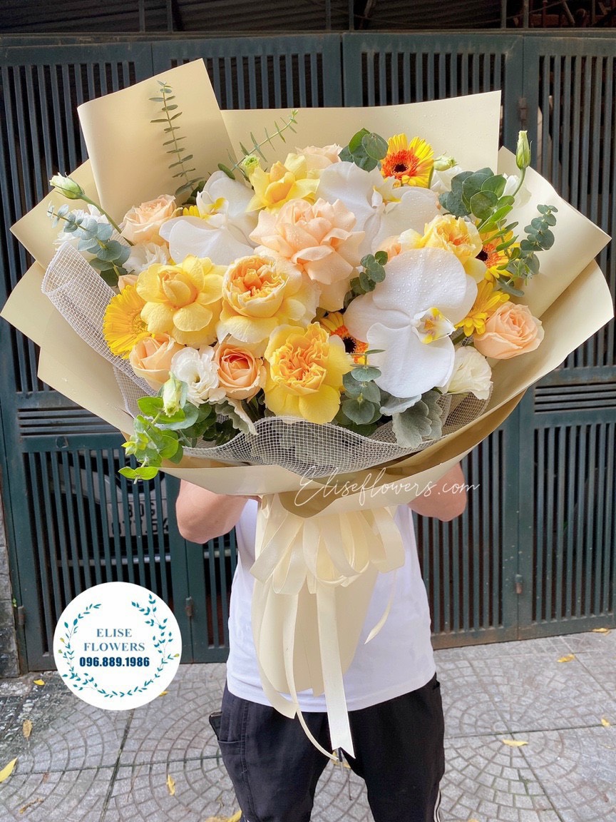 Mẫu hoa sinh nhật Nam giới đẹp ở Hà Nội. Điện hoa chúc mừng sinh nhật Nam