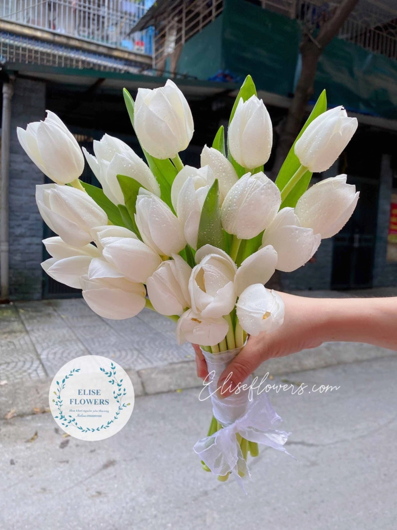 Hoa cưới màu trắng tinh khôi | Hoa cưới đẹp ở Hà Nội