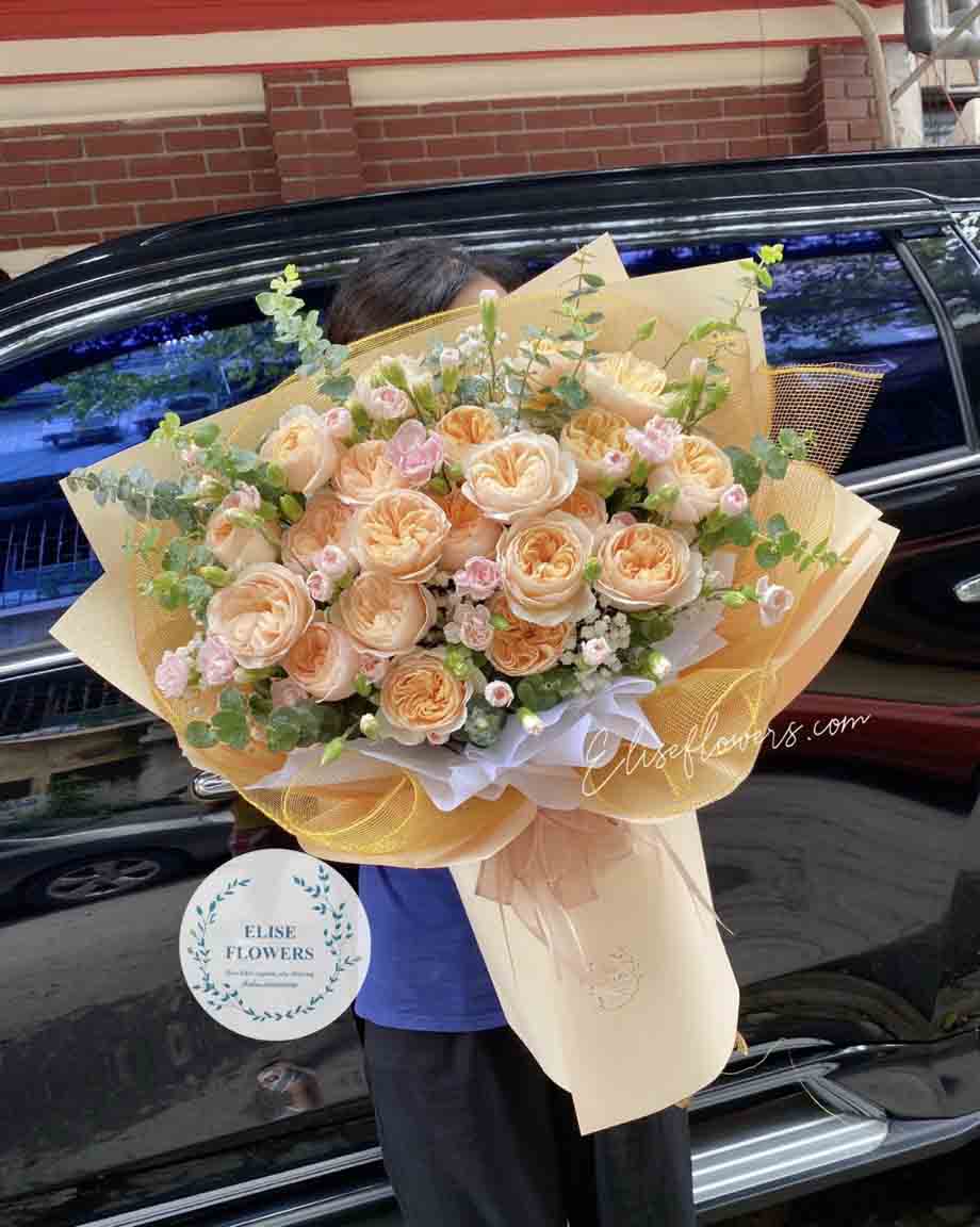 Bó hoa hồng Juliet nhập khẩu | Bó hoa tươi quận Đống Đa - Hà Nội