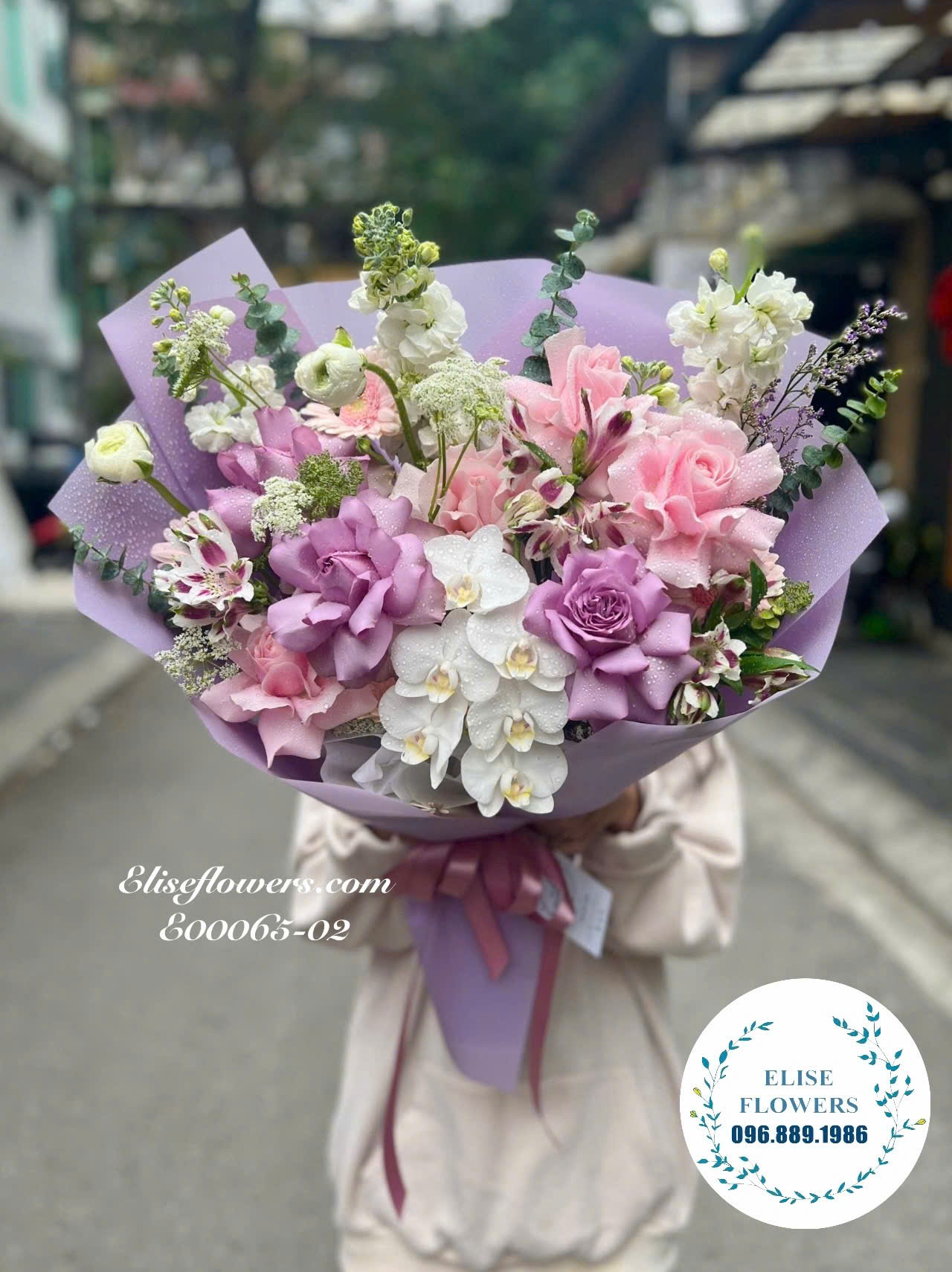 Bó hoa tặng cô giáo, Mẹ Yêu, Chị Gái Yêu ở Hà Nội. Hoa tặng Mẹ, Tặng Cô dịp Sinh nhật, 20/10, 8/3