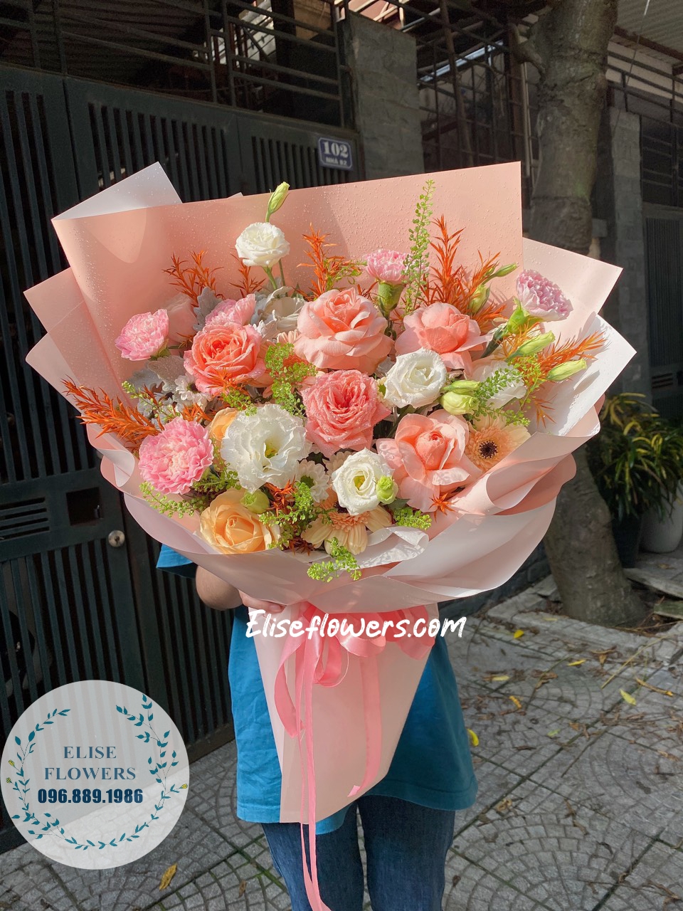 Bó hoa sinh nhật đẹp ở Cầu Giấy - Hà Nội. Đặt hoa sinh nhật đẹp tại quận Cầu Giấy
