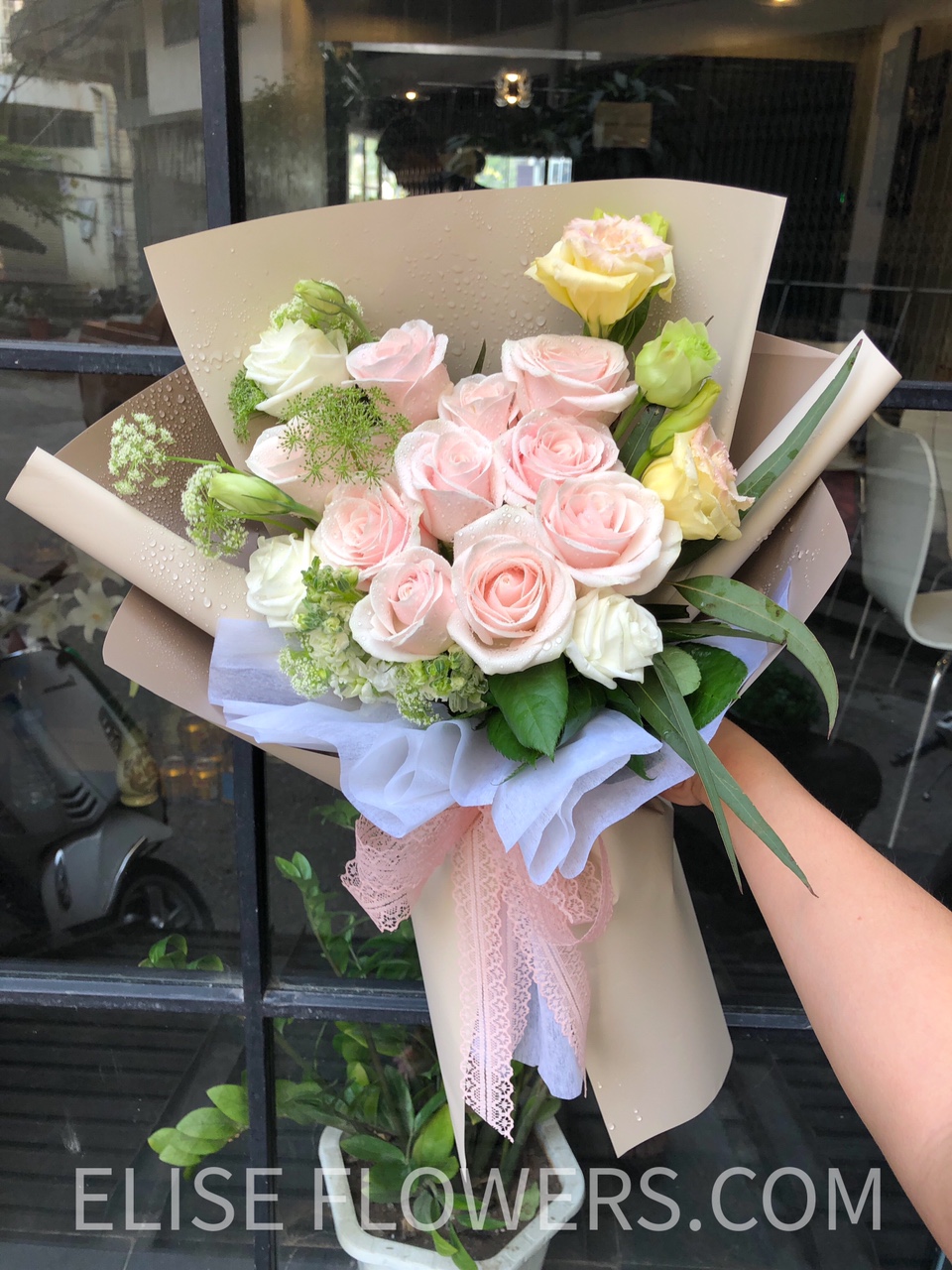 bó hoa chúc mừng sinh nhật đẹp - bó hoa tươi chúc mừng sinh nhật giá rẻ