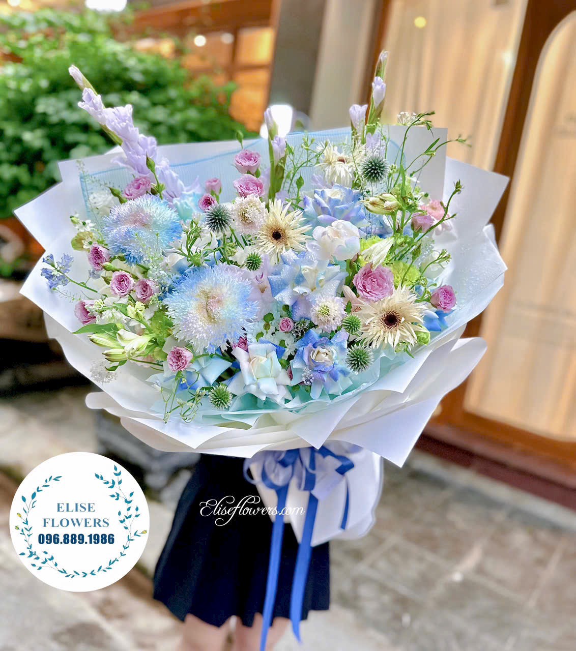 Mua bó hoa tươi nhập khẩu tại Hà Nội. Điện hoa tươi nhập khẩu Hà Nội