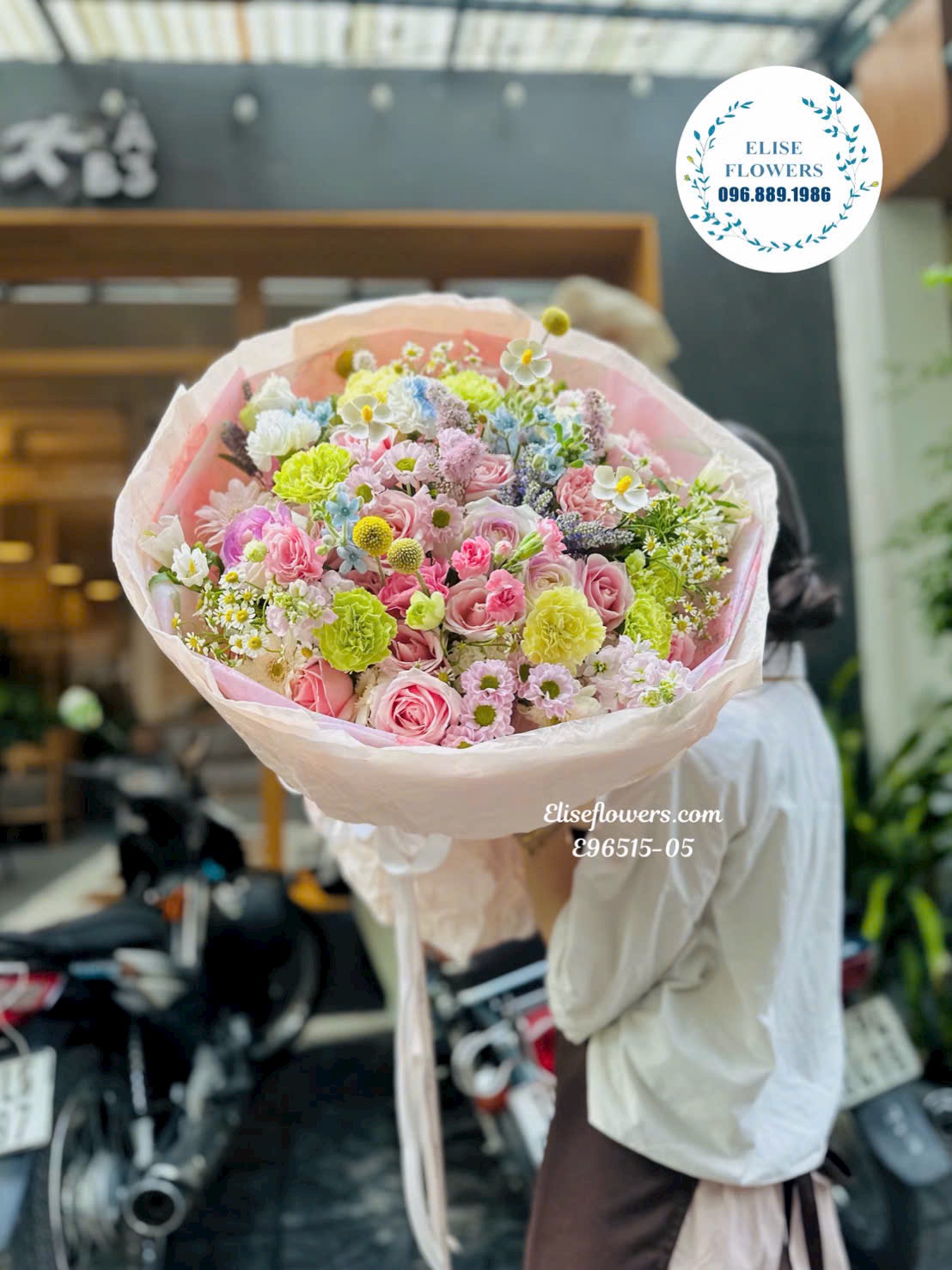 Bó hoa sinh nhật tươi tắn - món qùa sinh nhật đẹp, ý nghĩa