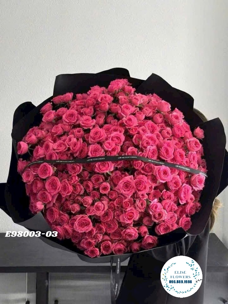 Bó hồng chùm lãng mạn tỏ tình bạn gái. Hoa tỏ tính đẹp ở Hà Nội. Eliseflowers