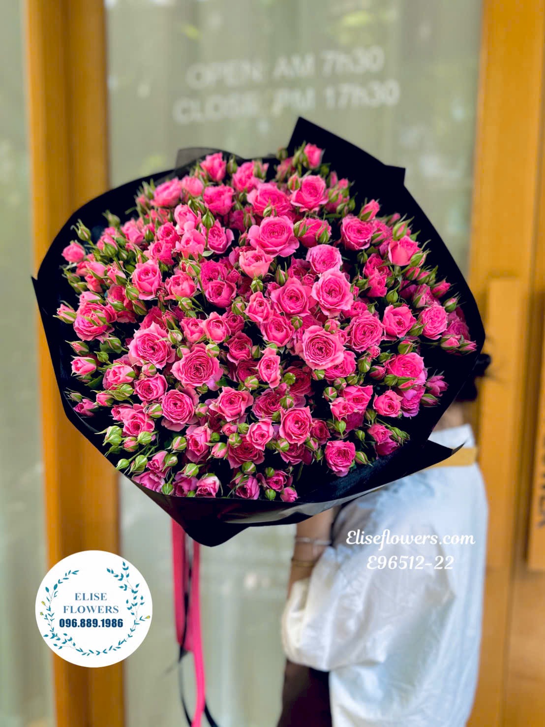 Bó hoa hồng sophie ngọt ngào tặng vợ yêu ở Ba Đình, Hà Nội