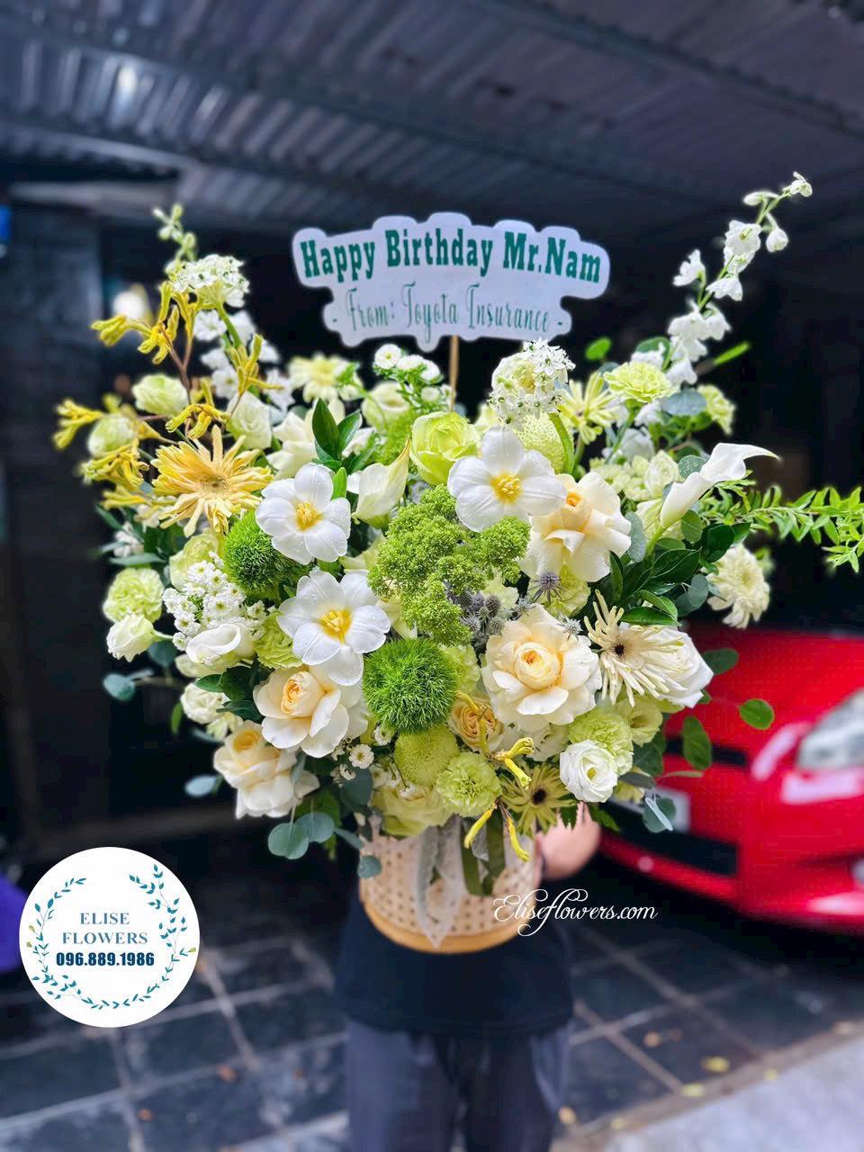 Mua hoa khai trương Hà Nội. Đặt mua lẵng hoa khai trương cao cấp tại Hà Nội