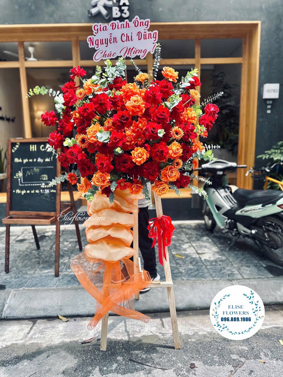 Kệ hoa khai trương cao cấp. Kệ hoa khai trương số 1 HÀ Nội