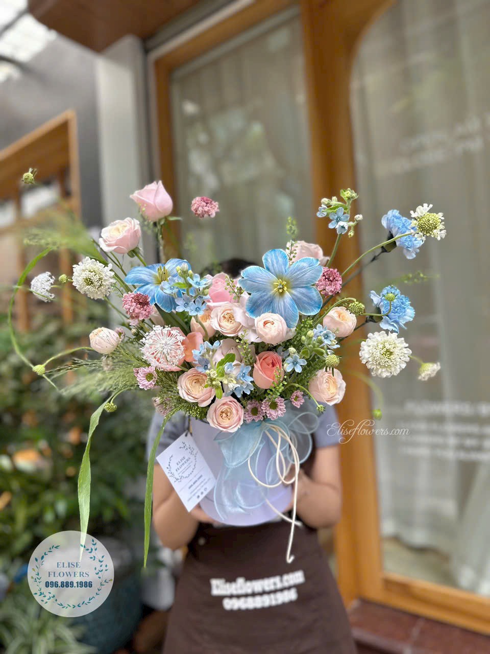 Hộp hoa sinh nhật đẹp. Đặt mua hộp hoa sinh nhật đẹp ở Hà Nội