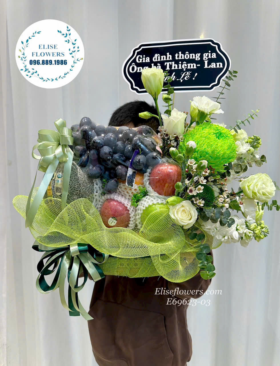 Hoa quả chia buồn đẹp. Điện hoa quả chia buồn cao cấp