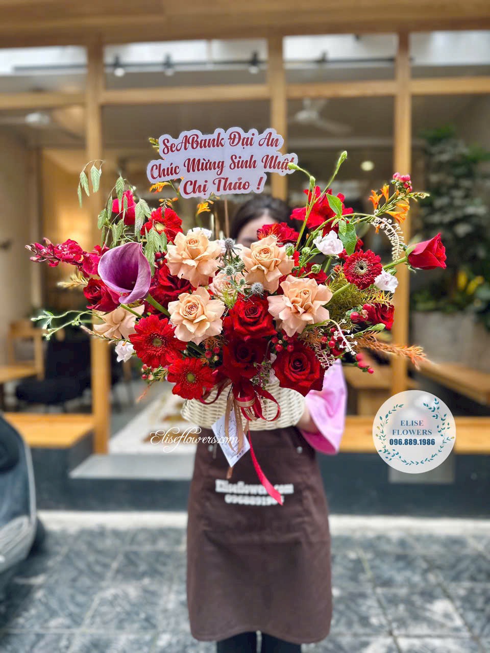 Mua hoa tân gia Hà Nội. Đặt hoa tân gia tại Tiệm hoa Eliseflowers