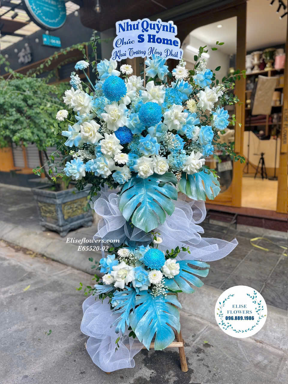Kệ hoa khai trương cao cấp. Điện hoa khai trương Hà Nội